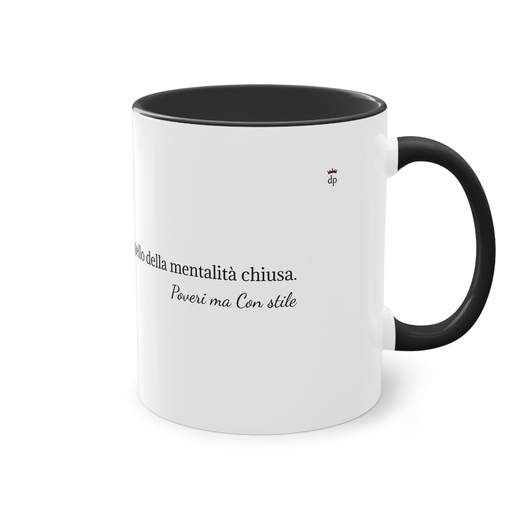 Tazza “L’unico peccato” | Collezione Poveri ma Con Stile | Ironica, elegante, anticonformista.